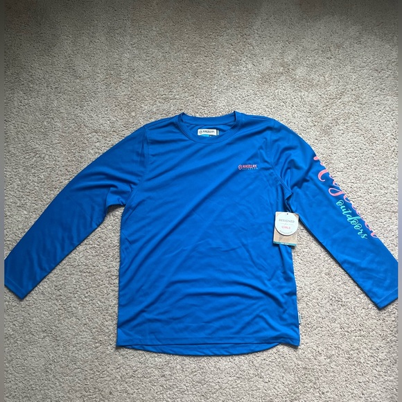 Magellan Outdoor Blue Long Sleeve Shirt - Picture 2 of 5